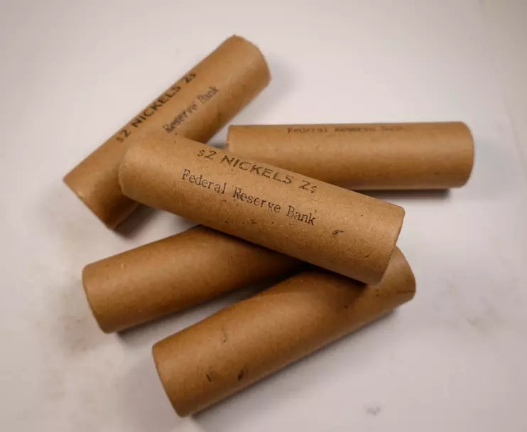 Sealed Buffalo/Jefferson Nickel Roll - Federal Reserve Bank - ALL PRE 1960