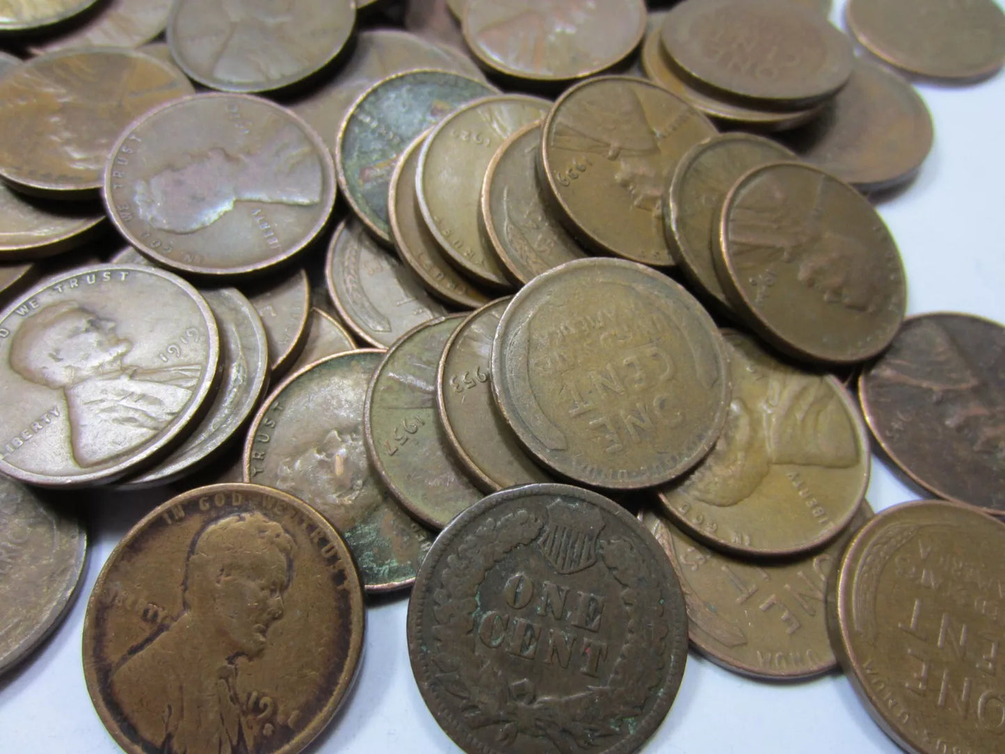 Lincoln Wheat Cent SEALED 50C Roll ~ California Federal Bank
