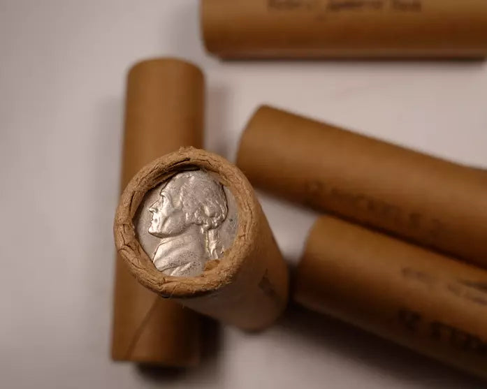 Sealed Buffalo/Jefferson Nickel Roll - Federal Reserve Bank - ALL PRE 1960