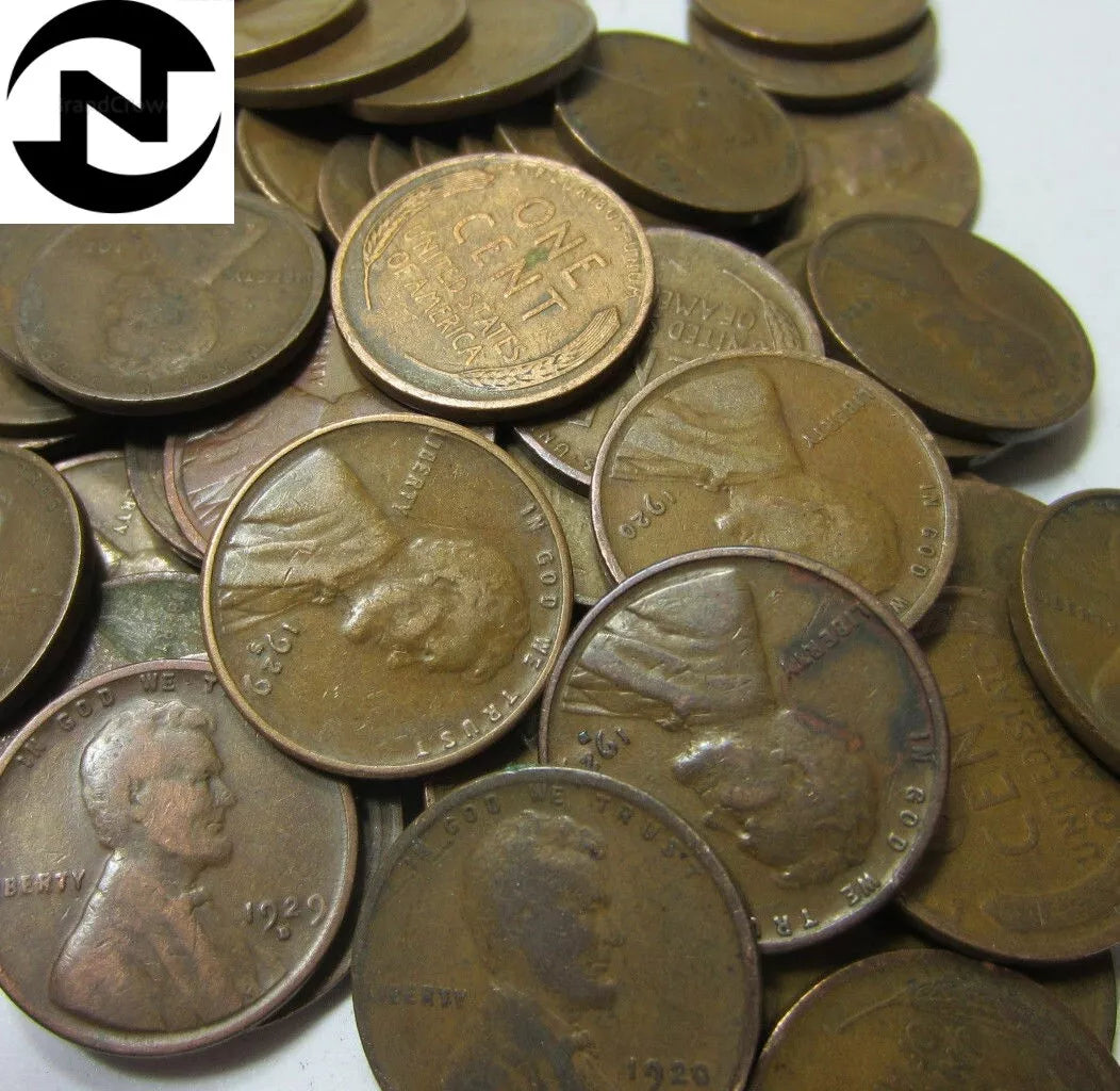 **(2) 5,000 Wheat Cent Bag Lot ~ (1) 1920's (1) 1930's ~ 10,000 Coins Total