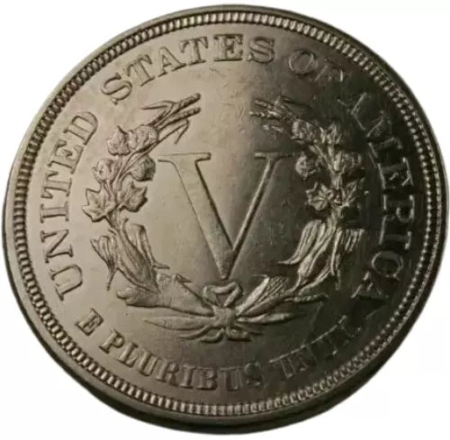 1883 Liberty V Nickel - Almost Uncirculated