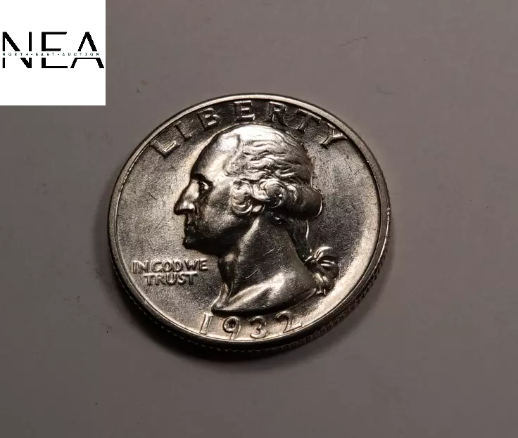 1932-D/D RPM Washington Quarter Error - Gem BU++ - KEY DATE!