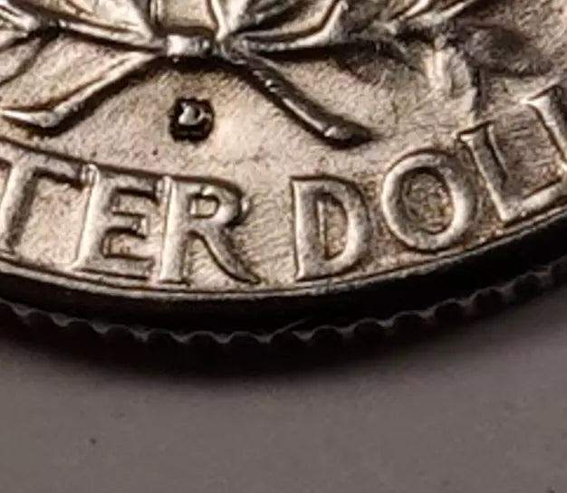 1932-D/D RPM Washington Quarter Error - Gem BU++ - KEY DATE!
