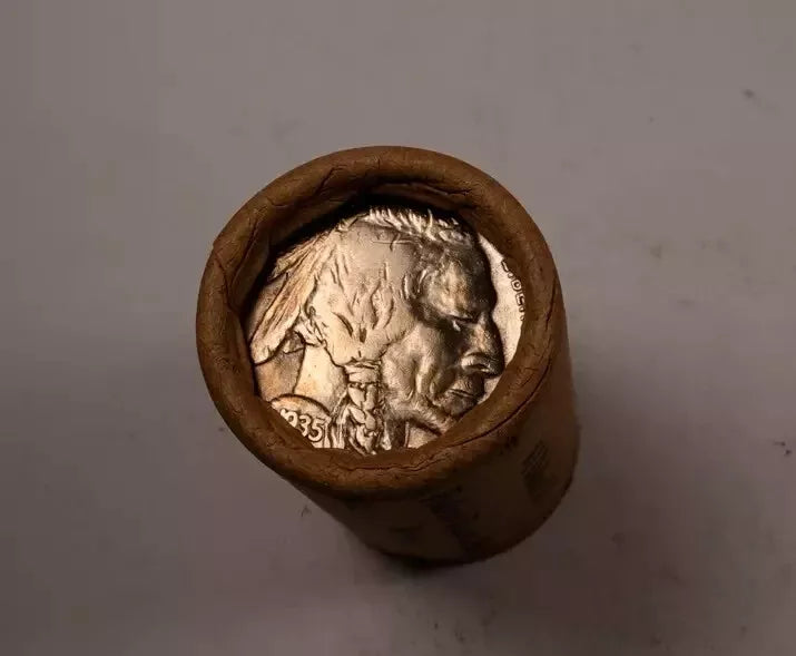 Sealed Buffalo Nickel Half Roll - E.W Clark & Co.