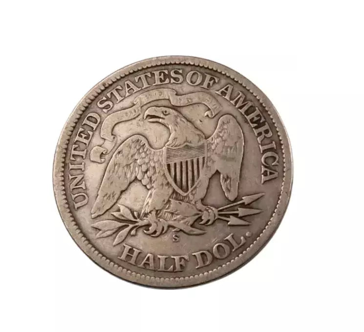 1868-S Seated Liberty Half Dollar - Very Fine