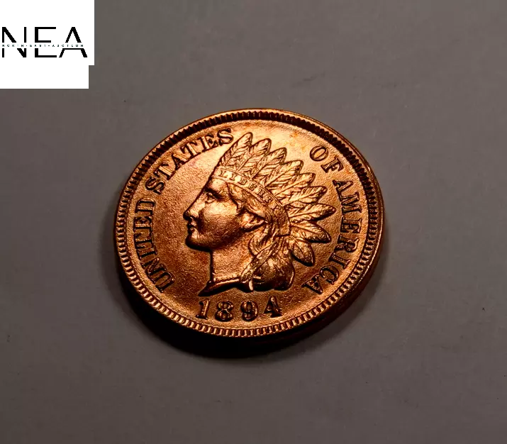 1894 Indian Head Cent - Gem BU+++ (red) - Four Diamonds