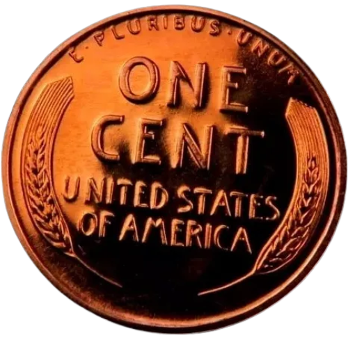 Lincoln Wheat Cent - Gem Proof Red