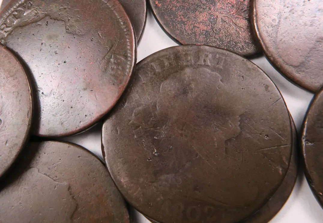 1797-1807 Draped Bust Large Cent - AG/Good - With Date