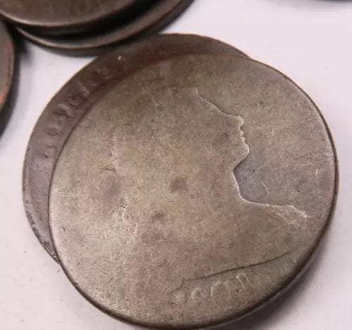 1797-1807 Draped Bust Large Cent - AG/Good - With Date