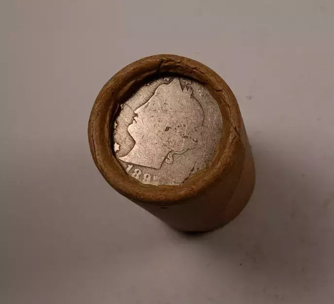 Sealed Buffalo Nickel Half Roll - Federal Reserve San Francisco