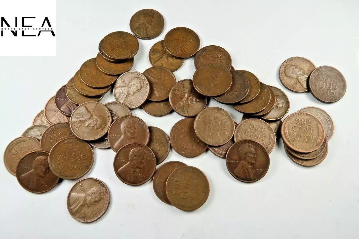 S Mint Lincoln Wheat Cents - Avg. Circulated