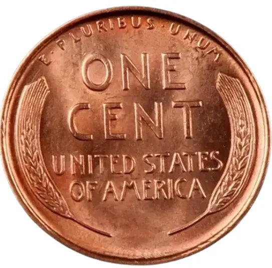 Lincoln Wheat Cent - Gem BU Red