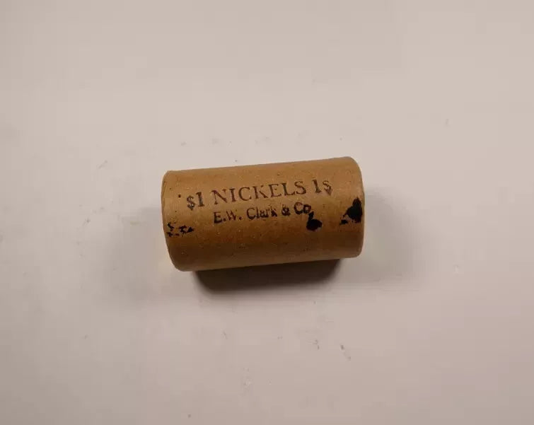 Sealed Buffalo Nickel Half Roll - E.W Clark & Co.