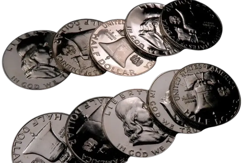 Franklin Half Dollar - Impaired Proof