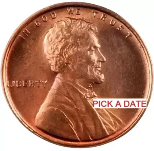 Lincoln Wheat Cent - Gem BU Red