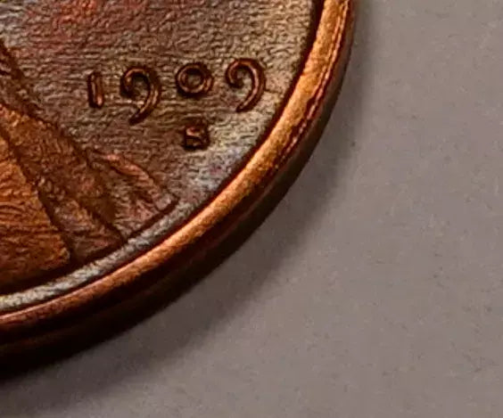 1909-S Lincoln Wheat Penny Cent ~ Choice BU++ (toned)