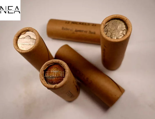 Sealed Buffalo/Jefferson Nickel Roll - Federal Reserve Bank - ALL PRE 1960