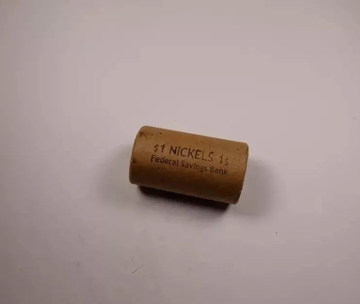 Sealed Buffalo Nickel Half Roll - Federal Savings Bank