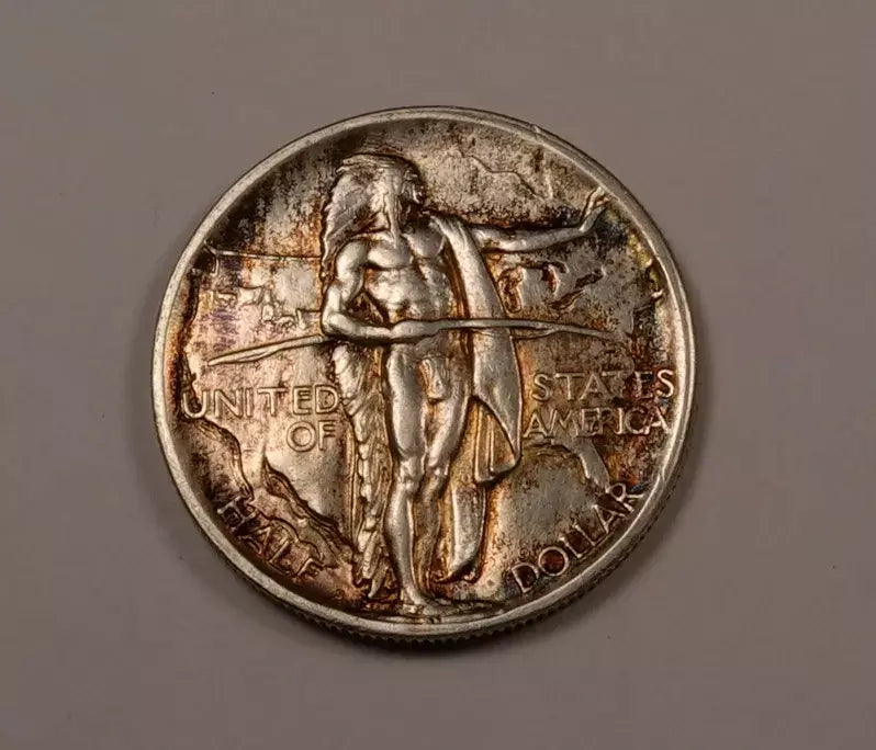1926-S Oregon Trail Commemorative Half Dollar - Gem BU Toned