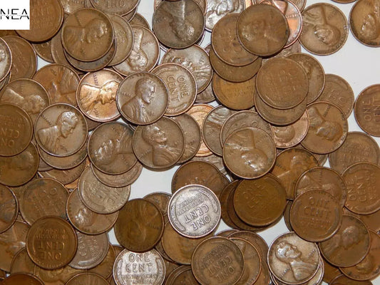 1931 Lincoln Wheat Cent Roll - Fine-Very Fine+
