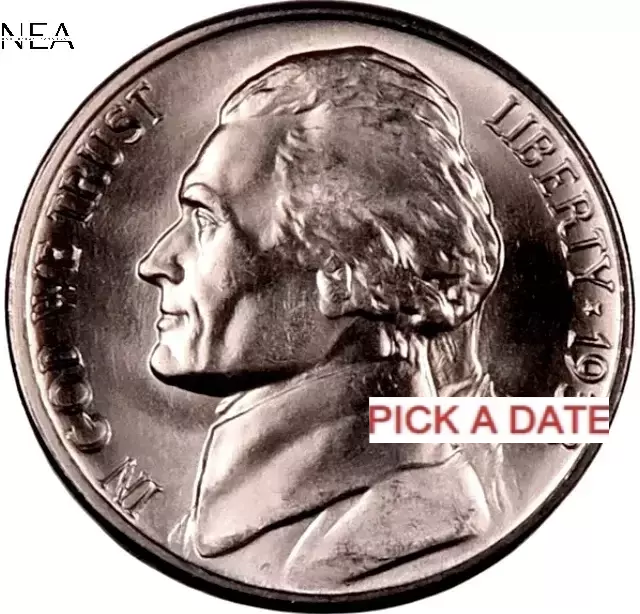 Jefferson Nickel - Gem BU