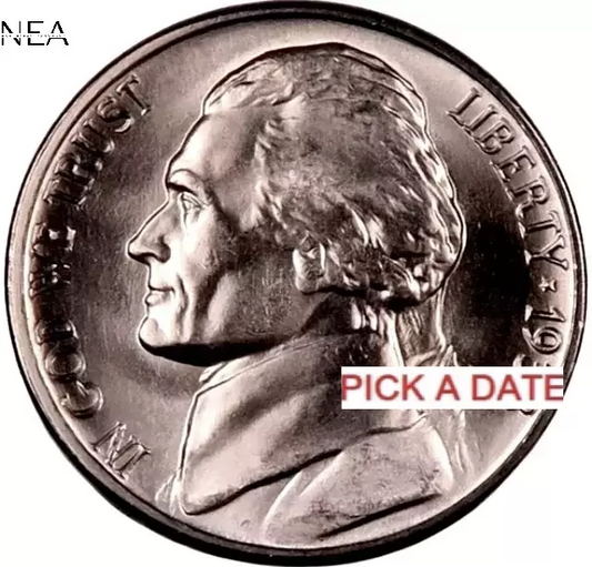 Jefferson Nickel - Gem BU