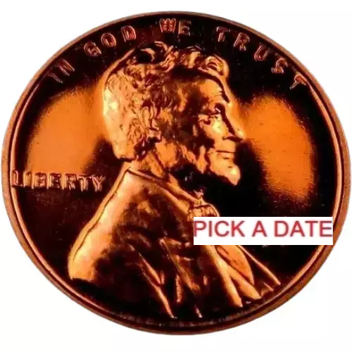 Lincoln Wheat Cent - Gem Proof Red