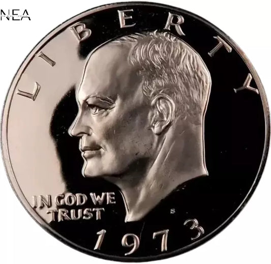 1973-S Silver Eisenhower Dollar - Gem Proof
