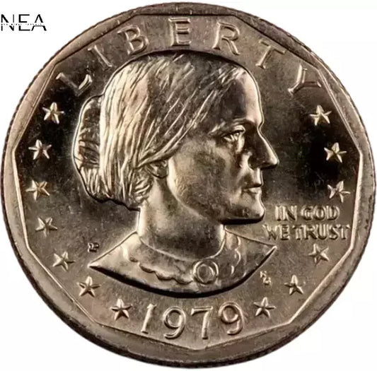 1979-P (wide rim) Susan B Anthony Dollar - Choice/Gem BU