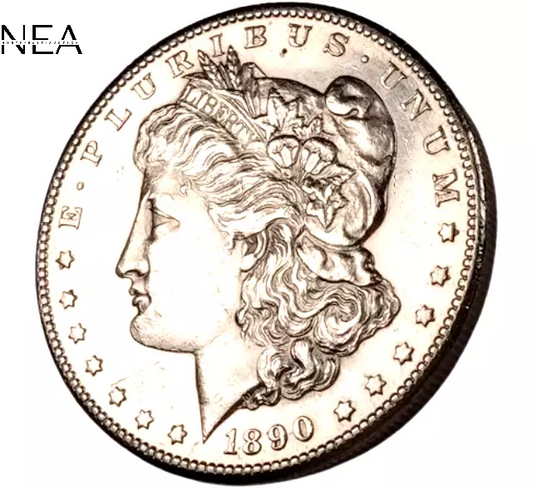 1890-S Morgan Dollar - Gem BU Proof Like
