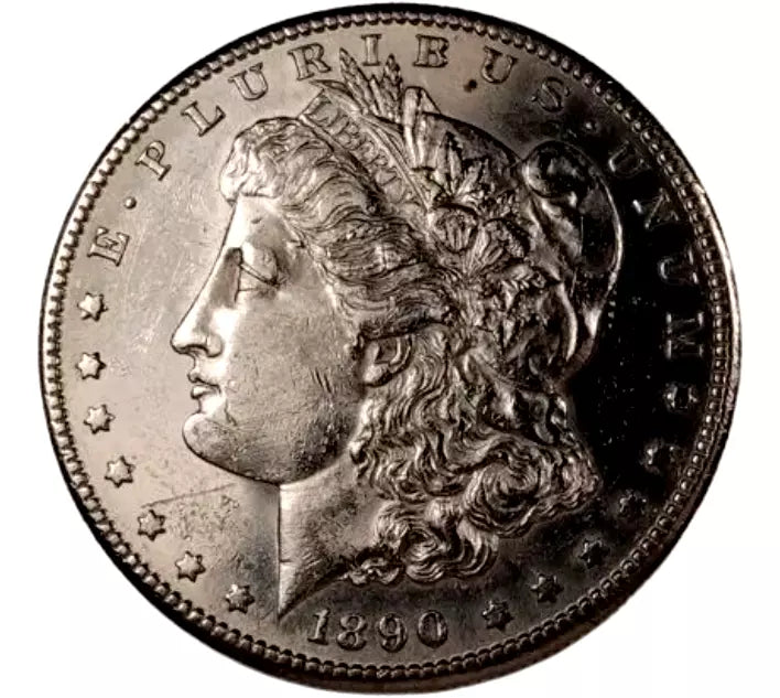 1890-S Morgan Dollar - Gem BU Proof Like