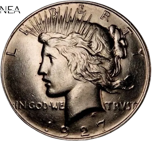 1927-D Peace Dollar - Choice BU