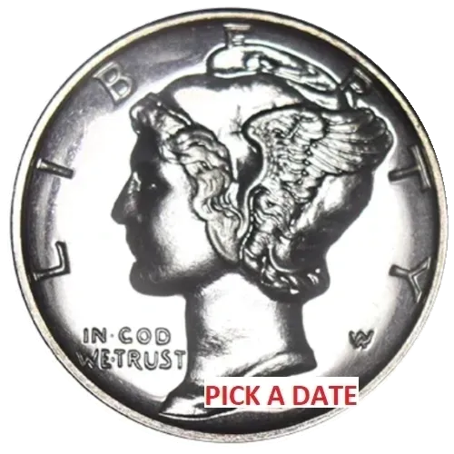Mercury Dime - Gem Proof