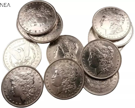 1878-1904 Morgan Dollar - Gem BU - New Orleans Mint